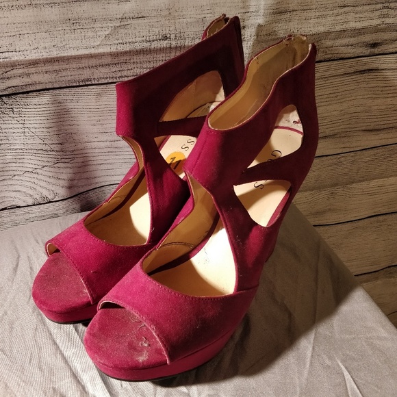 Guess Shoes - Guess Pink Heels 11 Guess Shoes - Guess Pink Heels 11